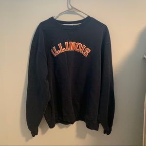 Champion Illinois Crewneck Sweater